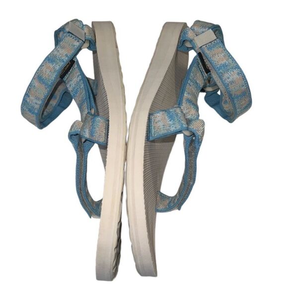Teva Original Universal Iridescence Stillwater Beach Hiking Sandals Size 11 - Picture 4 of 10